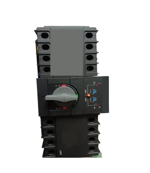 Dual Power Source Transfer Switch 4P XZHB 63 4A 32A Automatic Transfer Switch For Reliable Backup Power, front view