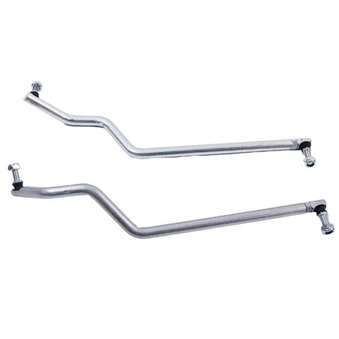 Dual LH And RH Steering Drag Link Tie Rod Set For Compact Tractors Left Right Drag Link Tie Rods GY20491 GY20492 Heavy Duty Replacement Compatible With G110 L100 L105 L107 L108 L110 L111 L118 L120 L130, steel steering links