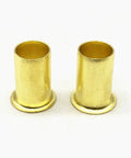 Heavy Duty Brass Sleeve Inserts 16-4mm For Nylon Tube With Oil Compression Fittings Set Of 50 Pieces Perfect For Plumbing Jobs And Pipe Extentions. Brass sleeve inserts