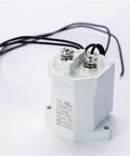 Rock Solid Top Shelf High Voltage DC Contactor Relay 1000V 100A with terminals and wires for EV charging systems.