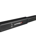 Composite Hockey Stick Extension End Plug 4 Inch To 2 Inch Carbon Fiber Lightweight replacement plug in black showing JR-4" label.