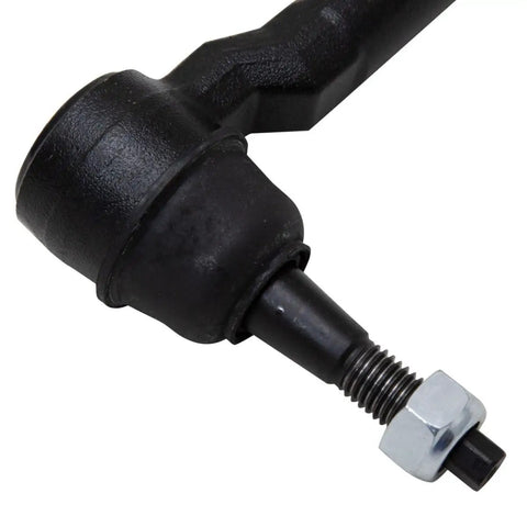 Replacement Front Outer Steering Tie Rod End Linkage For Chevy Silverado Sierra 2500 3500 Left Or Right LH RH Driver Passenger Side Fitment With OE Standards And Reliable Quality, black steel threaded joint with nut