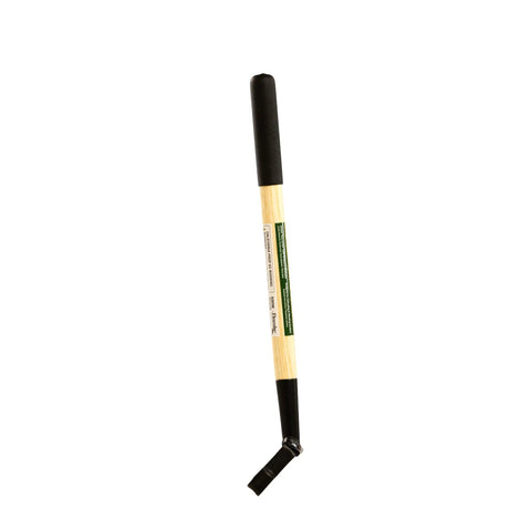 Hula Hoe Oscillating Stirrup Weed Cutter With 16 Inch Wood Handle And Rubber Grip for Flower Beds and Gardens