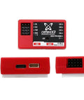 Reflex V3 Flight Controller Gyro Stabilizer for RC Aircraft and Drones with three flight modes, front and connection ports view.