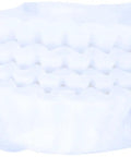Pack of Four Cup Coffee Basket Disposable Filters 400 Count for Home Coffee Makers, image showing stacked white filters.