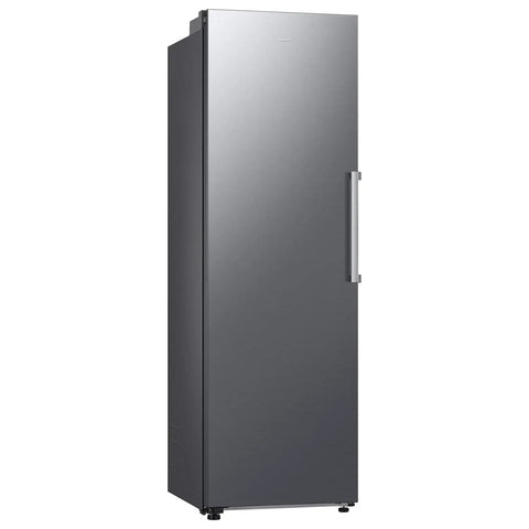 Large 11 Cubic Foot Convertible Upright Freezer And Fridge Flip Featuring Even Airflow And Reversible Door Design Energy Star Certified Stainless Steel Construction
