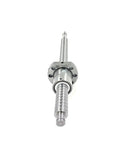 Beefy Flanged 1204 Ball Screw With Single Nut BK And BF10 For CNC Machining Crisp Smooth Low Friction Linear Motion Heat Treated Steel Build