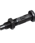 Rock Solid Locking Knob Plunger With Self Retaining Spring Indexing Pin Carbon Steel Build for machine work, rustproof, precise positioning.
