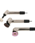 Pro Grade Pneumatic Die Grinder Air Tool Set Featuring Knockout Grinding And Polishing Power With Ergonomic Handle for smooth cutting action.