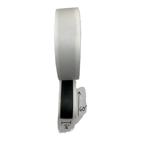 Side view of Coax Fittings Sealant Tape Hand Moldable Plastic 60 Inch Roll 1/2 Inch Wide 3/32 Inch Thick Waterproof Non Conductive