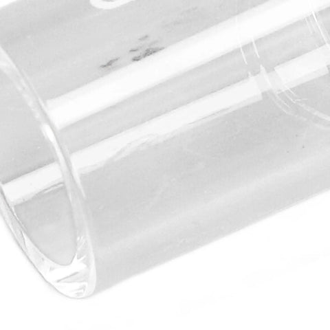 Close-up of glass cup from Tig Welding Glass Cup Kit, 5-Piece Set With 10 O-Rings And Storage Boxes, Durable Cups.