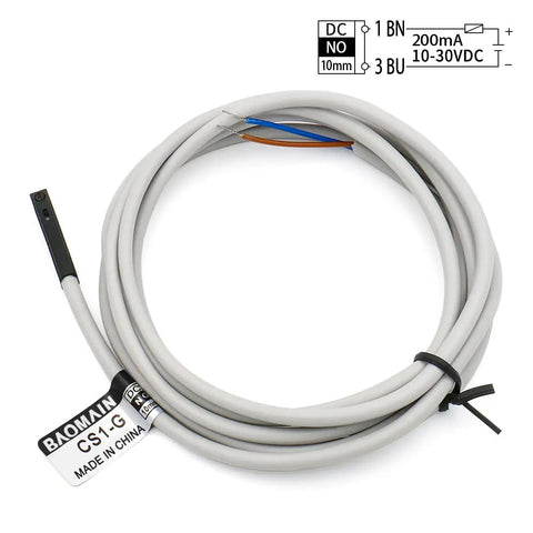 Pro Shop Two Wire Normally Open Magnetic Reed Switch Engineered For Compact Pneumatic Air Cylinders Runs Smooth On 10 To 30 Vdc Pulling Just 200 Milliamps For Rock Solid Trigger Performance