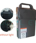 Power Up Your Fleet With This 24 Volt 20 Ah Pallet Jack Truck Battery featuring BMS, showing battery design and connections.