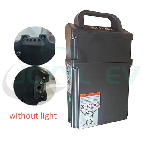 Power Up Your Fleet With This 24 Volt 20 Ah Pallet Jack Truck Battery featuring BMS, showing battery design and connections.