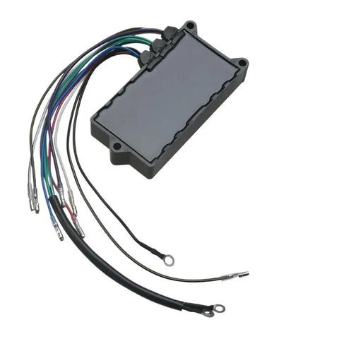Top Performance Outboard Switch Box Power Pack Fits 65HP To 90HP Engines For Smooth Shifting And Reliable Control On The Water Fast Install With Home Garage Tools No Fancy Gear Needed Here. black marine outboard power pack with wiring harness