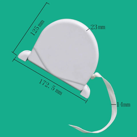 Heavy Duty Roller Shutter Winder Box Hand Operated Belt Organizer Top Shelf Replacement Kit dimensions 172.5mm x 125mm x 14mm white housing