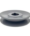 Cast Iron V Belt Pulley Built Tough, 1 Inch Bore, 3.95 Inch Outer Diameter, 1 Groove For A AX B BX 4L 5L Belts, Static Balanced