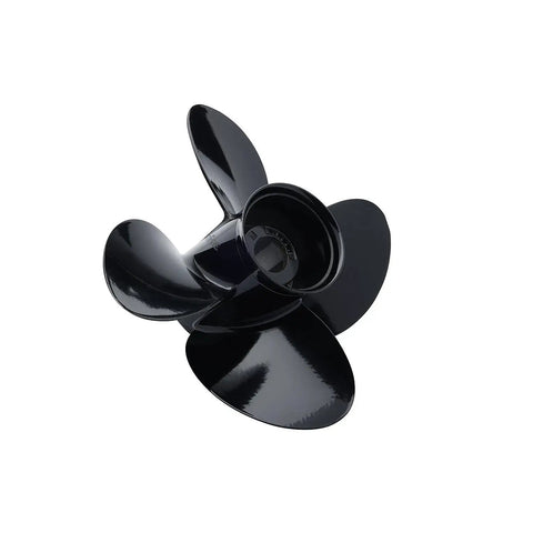 Mercury Spitfire Pontoon 4-Blade Aluminum Propeller 13.8 Inch Diameter 13 Inch Pitch Right Hand Rotation Gives Sick Handling And 16-25 Percent Faster Acceleration On Mercury Mariner 40-60HP FourStroke BigFoot Command Thrust And 75-125HP Outboards