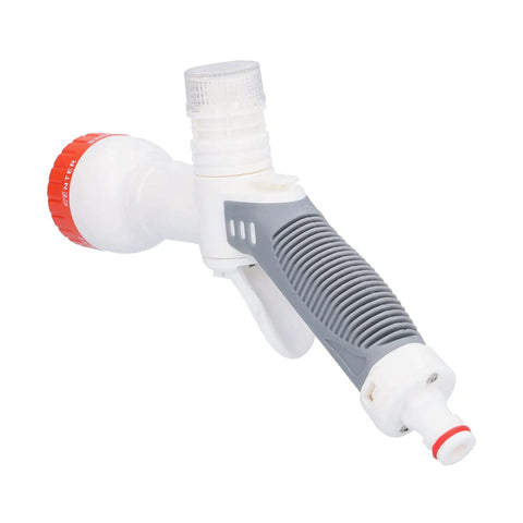 Adjustable Water Sprayer With Foam Function High Pressure Car Wash Kit, ergonomic handle, compact plastic build.