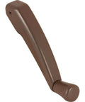Folding Crank Handle for 11/32 In. Spindle Casement And Awning Window Operators With Low-Profile Design in zinc bronze finish