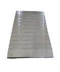 Flexible Accordion Bellows Three Sided Armored Slideway Guard for Industrial Machines shown from the top angle