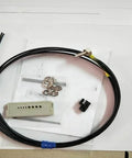 Fiber Optic Sensor Series FU-67TZ with installation accessories for industrial automation and process control