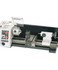 6 By 10 Inch Mini Metal Lathe Runs Smooth As Silk Precision Threading Built For Weekend Warriors And Toolmakers features a sturdy iron base.