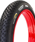 26x4.0 Inch Beefy Fat Bike Tire And Tube For Electric Bikes Foldable Replacement Tire All Terrain Mountain Snow Urban City Street Road Bicycle Anti Puncture Layer Durable Nylon And Rubber Construction, black tread tire