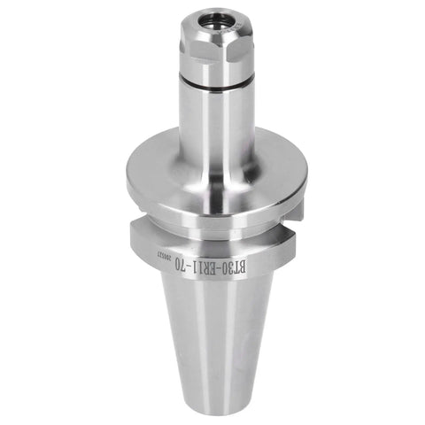 High Hardness Tool Holder BT30 ER11 0.005mm Precision Milling Arbor with visible metallic body for CNC milling