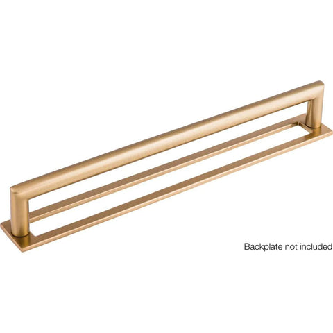 Eight And Thirteen Sixteenths Inch Honey Bronze Drawer Pull From Lynwood Collection By Top Knobs, durable metal handle, front view