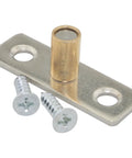 Fixed Anti Swing Guide C11 Model Stainless Steel Guide Rail for Sliding Doors with 8mm Shaft Diameter and 4 Screws Included