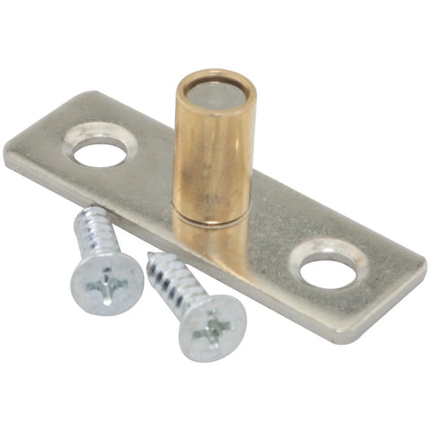 Fixed Anti Swing Guide C11 Model Stainless Steel Guide Rail for Sliding Doors with 8mm Shaft Diameter and 4 Screws Included
