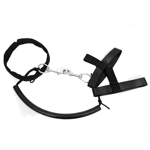 Two Pack Scuba Stage Bottle Rigging Kit For 11-12L Tanks, black rubber straps and stainless steel clips, sidemount setup