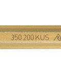 4 Piece Cold Chisel Set With Eight Inch Chisels In Seven Eighths, Three Eighths, Half, And Nine Sixteenths Inches, Hand Ground Sharpened Edges
