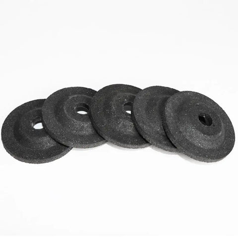 2 Inch Grinding Wheels 25 Pack Polishing Discs For Mini Angle Grinder, set of five black discs for metal and wood work.