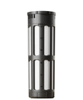 Premium Cold Brew Filter Replacement For MHCB02 Coffee Maker Smooth Sippin Mesh Strainer, 40oz transparent strainer with measuring markings.