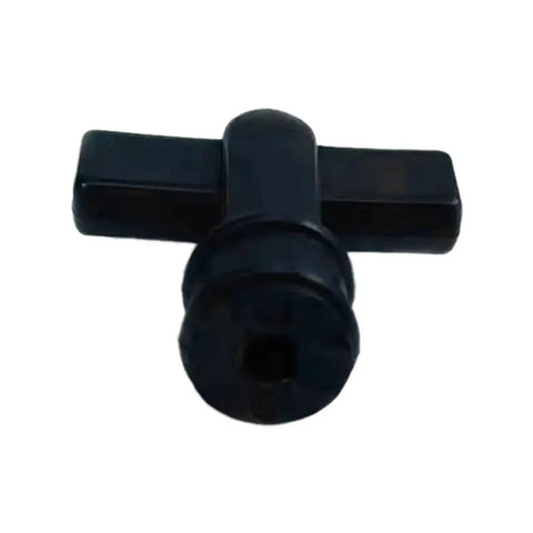 Heavy Duty Commercial T Head Shock Absorbing End Fitting For Hydraulic Rod Screw Head System 500kg High Load Capacity Replacement Part 269501984 And 269501717 Keeps Your Machine Running Strong Like New With Solid Reliable Heavy Work And Home Sites black polymer T-head fitting