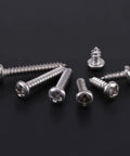 M3 Button Head Self Tapping Screws Kit 500 Pcs With Plastic Storage Box Built Tough Stainless Steel 304 And Carbon Steel Fasteners