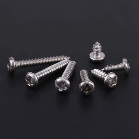 M3 Button Head Self Tapping Screws Kit 500 Pcs With Plastic Storage Box Built Tough Stainless Steel 304 And Carbon Steel Fasteners