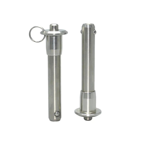 Stainless Steel Quick Release Pin 8mm With Button Lock No Tools Needed Heavy Duty Fast Pin For Rigging And Clamping Projects