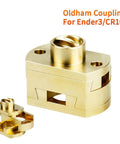 Oldham Coupling For 3D Printer Upgrade Fits Ender 3 Pro V2 CR 10 CR 10S Pro S4 S5 Z Axis T8 Lead Screw Brass CNC Precision