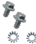 WR62X23154 Refrigerator Solenoid Cube Service Kit screws and washers for ice maker replacement