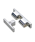 Secure Sturdy Zinc Alloy Toggle Draw Latch For Wardrobes Cabinets And Furniture Security Hasp With Strong Locking Mechanism close-up view.