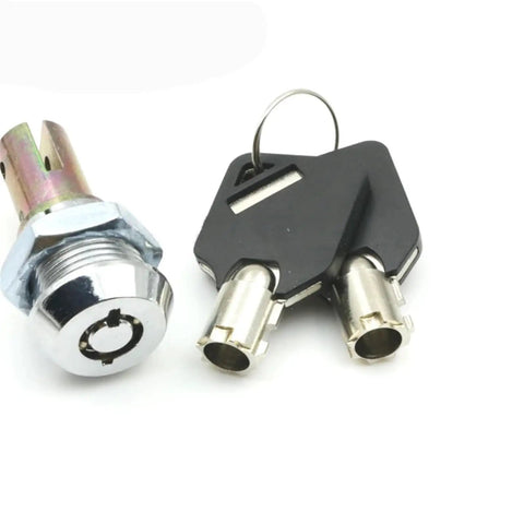 Top Tier Juzjutm Cabinet Lock For Game Machines Vending Toys School Gym Cases Heavy Duty Metal Hardware DIY MS540 1202 Clip Piece Secure Fit with keys and latch.