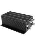 Heavy Duty 48V 400A Throttle Motor Controller Boost Control Module For Custom Car Builds And Street Performance Upgrades featuring shiny black casing.
