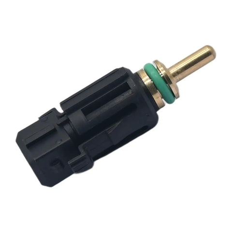 Straight Fire Quality Engine Coolant Temp Switch Sensor Sender for BMW 325i 330i E46 E39, black and gold design.
