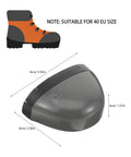 Steel Toe Shoe Covers With Durable Anti Smashed Steel Toe Caps For Boots Universal Fit Easy Slip On Tough As Nails Protection