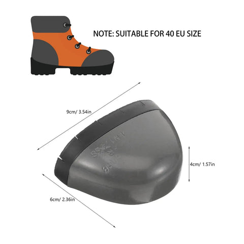 Steel Toe Shoe Covers With Durable Anti Smashed Steel Toe Caps For Boots Universal Fit Easy Slip On Tough As Nails Protection
