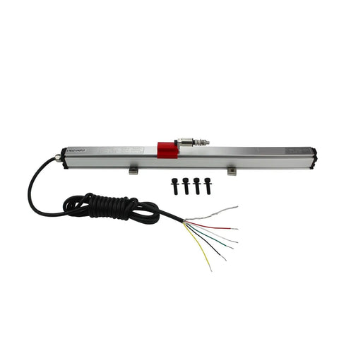 Magnetostrictive Linear Position Sensor With 4-20mA Output, Slider Type Displacement Transducer, industrial grade with wires