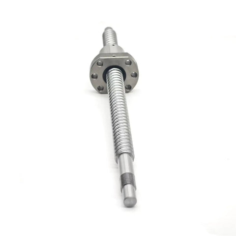 SFU1605 Ball Screw Nut With 16mm Bore And 5mm Pitch, Right Hand Thread, 50mm Length, beefy high strength steel, single flange